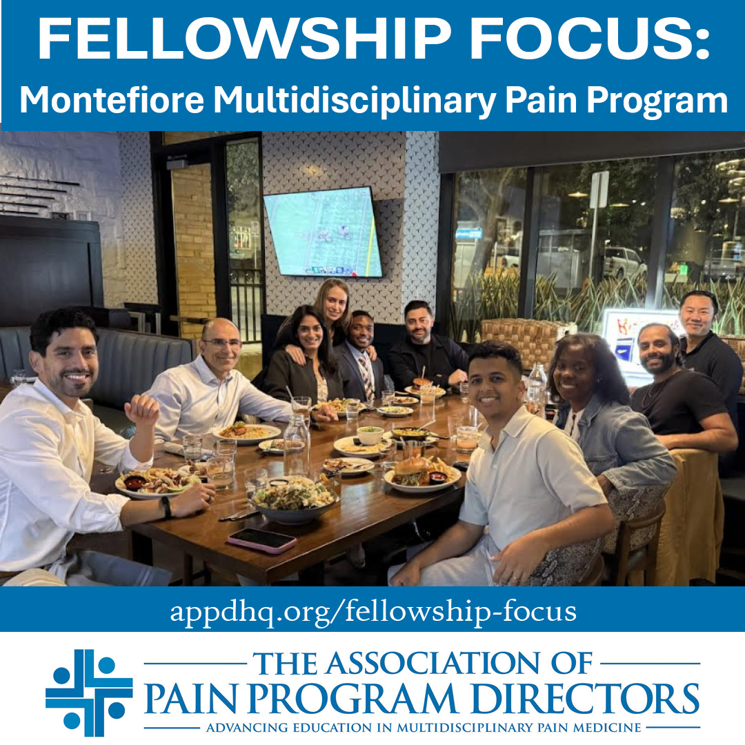 Association of Pain Program Directors tweet media