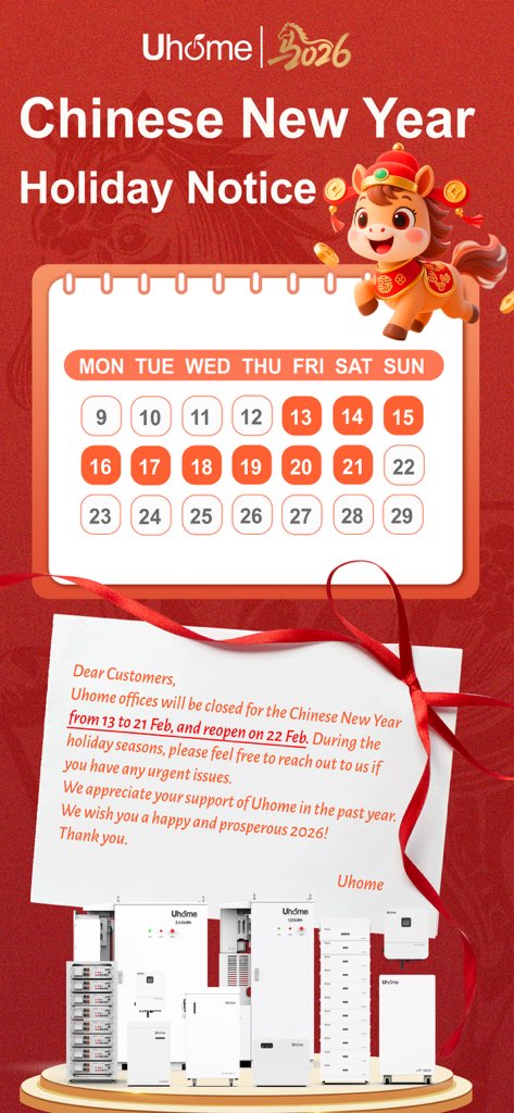 Holiday Notice