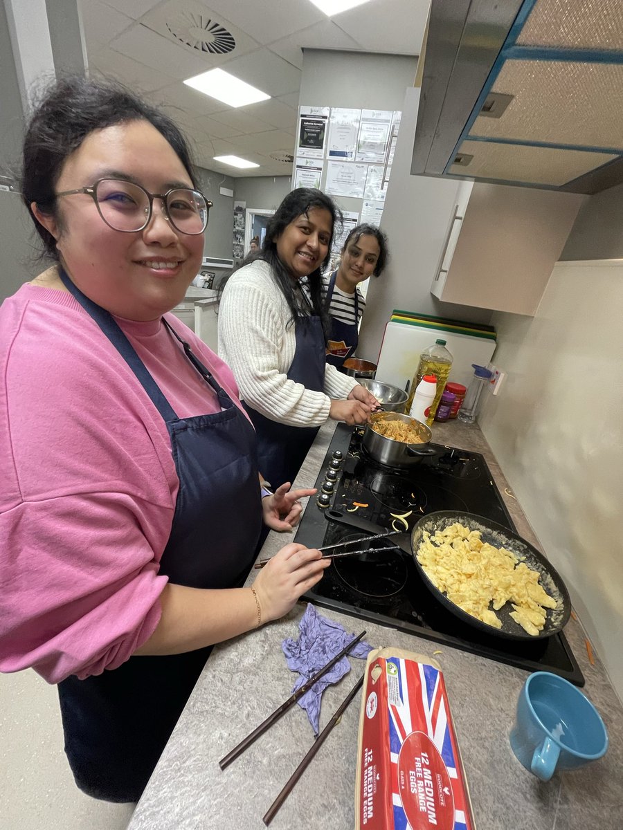 mediacityhub's tweet photo. Today we made Japanese Style Stir fried Egg Noodles in our Food &amp; Culture Cooking Session!

Thank you everybody for participating in our session this morning to celebrate diverse culture in Salford community! Special thanks to our lead chef Momo! #ordsall #salfordcommunity https://t.co/R5y6iLMZZ3