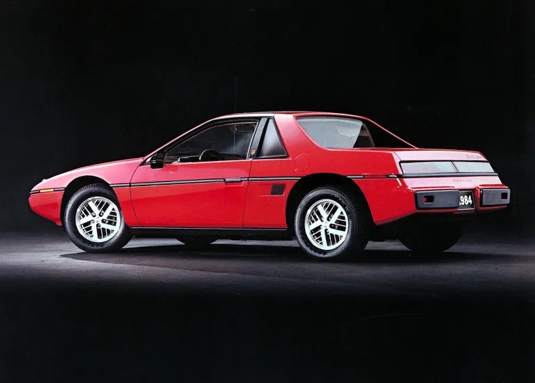 My very first memory of cars being amazing was walking up on a bright red Pontiac Fiero, and loosing my 5yo mind that someone would just park their Ferrari on the street like that.

My parents didn’t correct me.