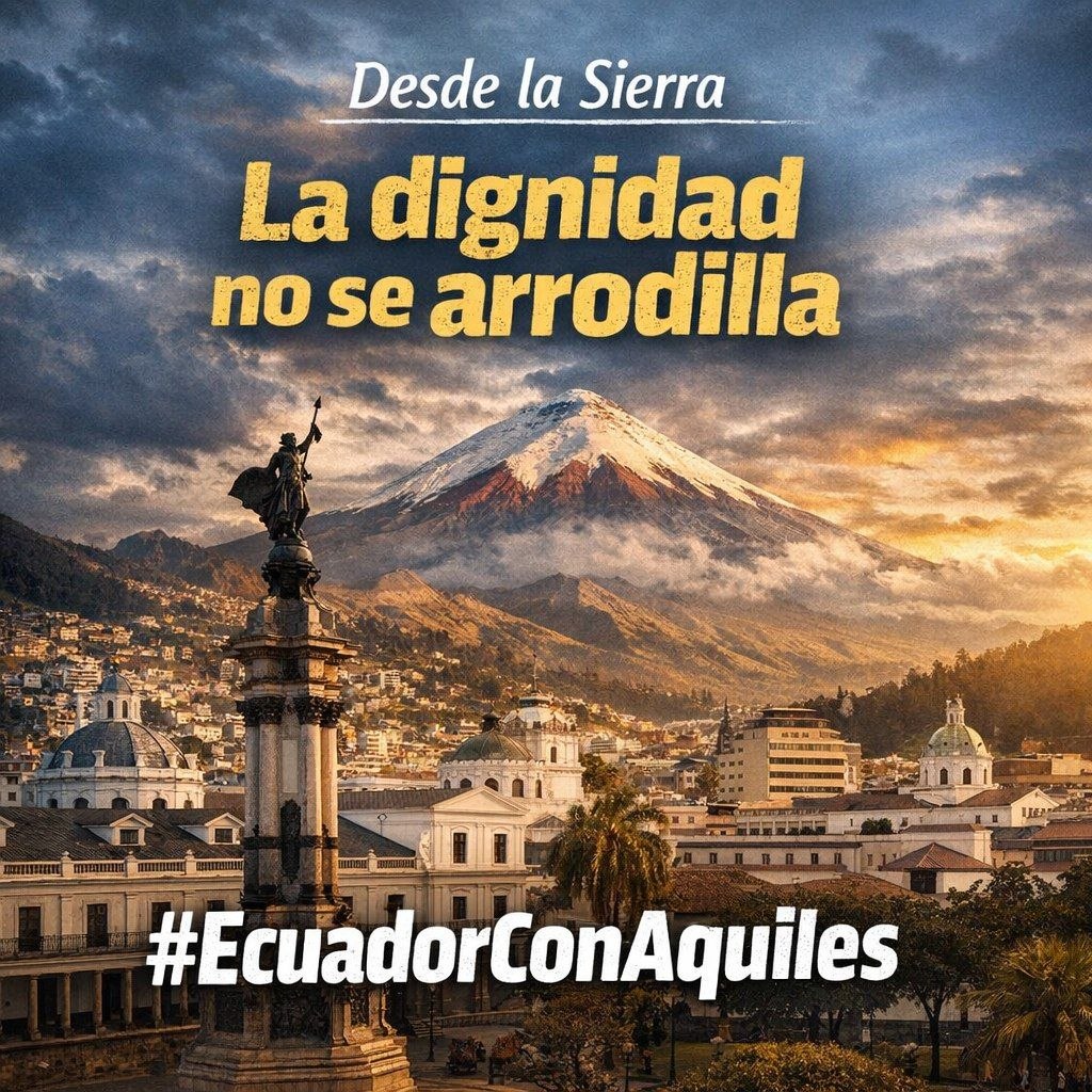 AquiMismoGye's tweet photo. Cuando se intenta silenciar a un alcalde electo por su postura política, lo que está en juego no es solo una persona, sino la democracia local y la posibilidad de que las ciudades gobiernen con voz propia. #AquilesSecuestradoPorNoboa #EcuadorConAquiles @aquilesalvarez @alcaldiagye