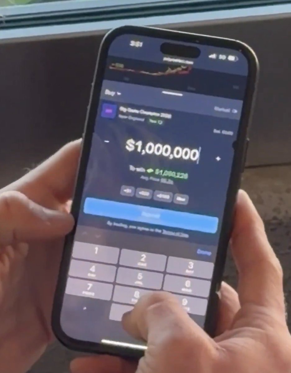 betting $1,000 that <a href="/LoganPaul/">Logan Paul</a> is a scammer 

but this time, it’s real money 😂