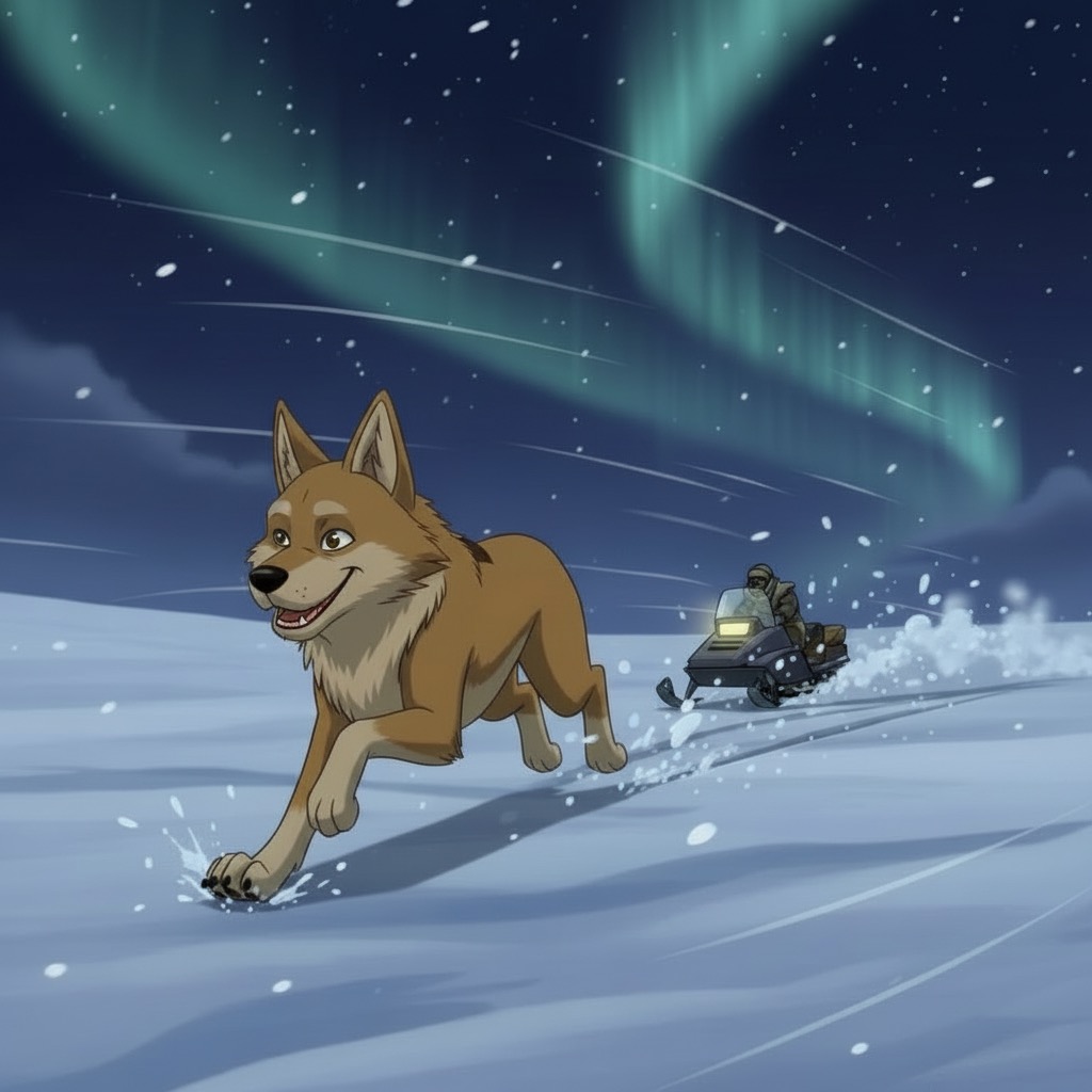 Anatoly offered me a ride to our 150km+ destination but I politely declined 😁 I prefer to face adversity head on 🌕 🐕

#Nietzschean $Dog