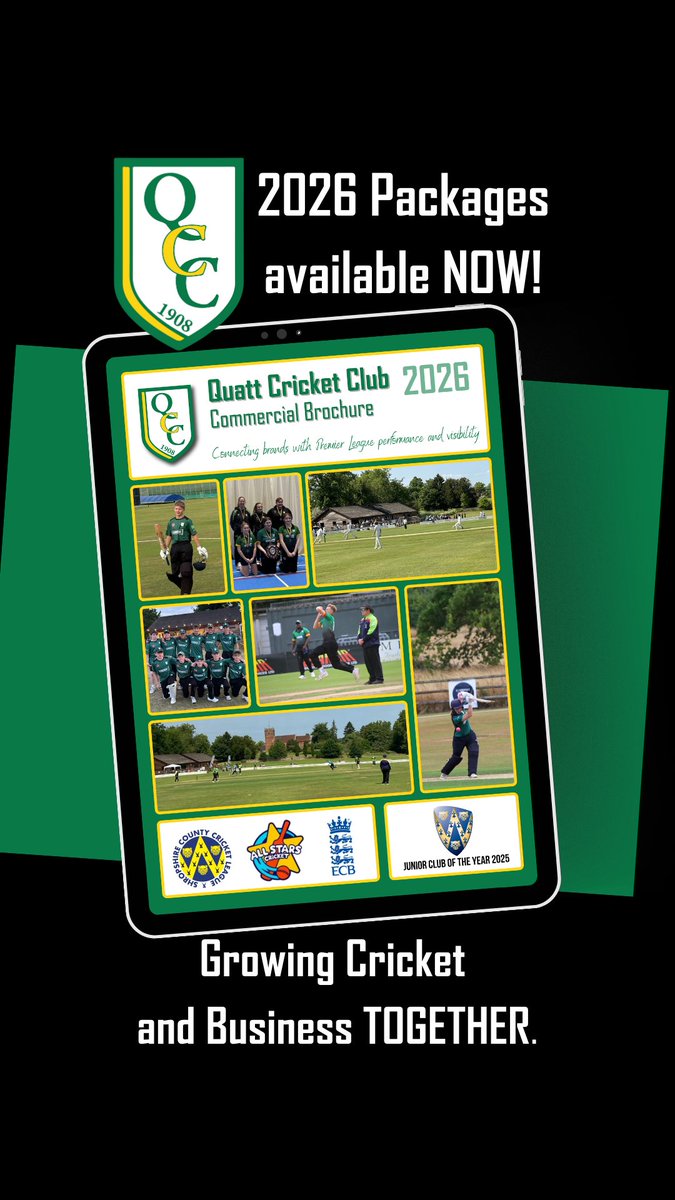 Quatt Cricket Club tweet media