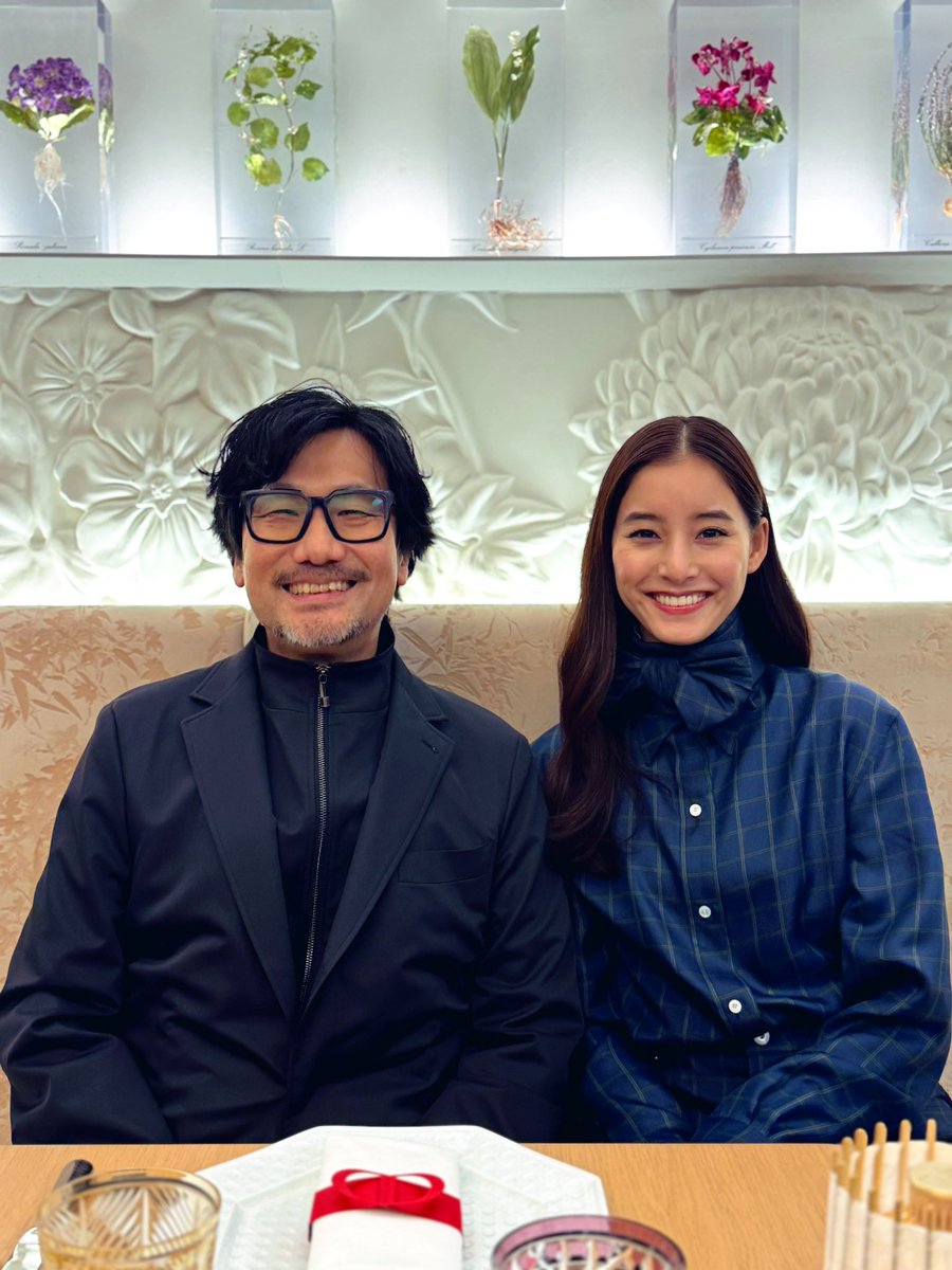 Kojima_Hideo's tweet photo. 新木優子さんと。 https://t.co/cRgnENTUzE