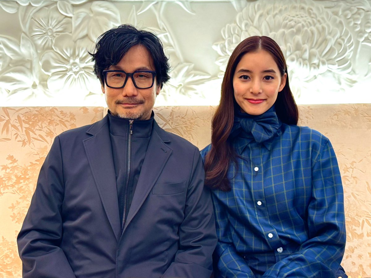 Kojima_Hideo's tweet photo. 新木優子さんと。 https://t.co/cRgnENTUzE