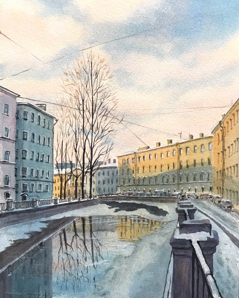«Канал Грибоедова».
Художник Ирина Голикова.