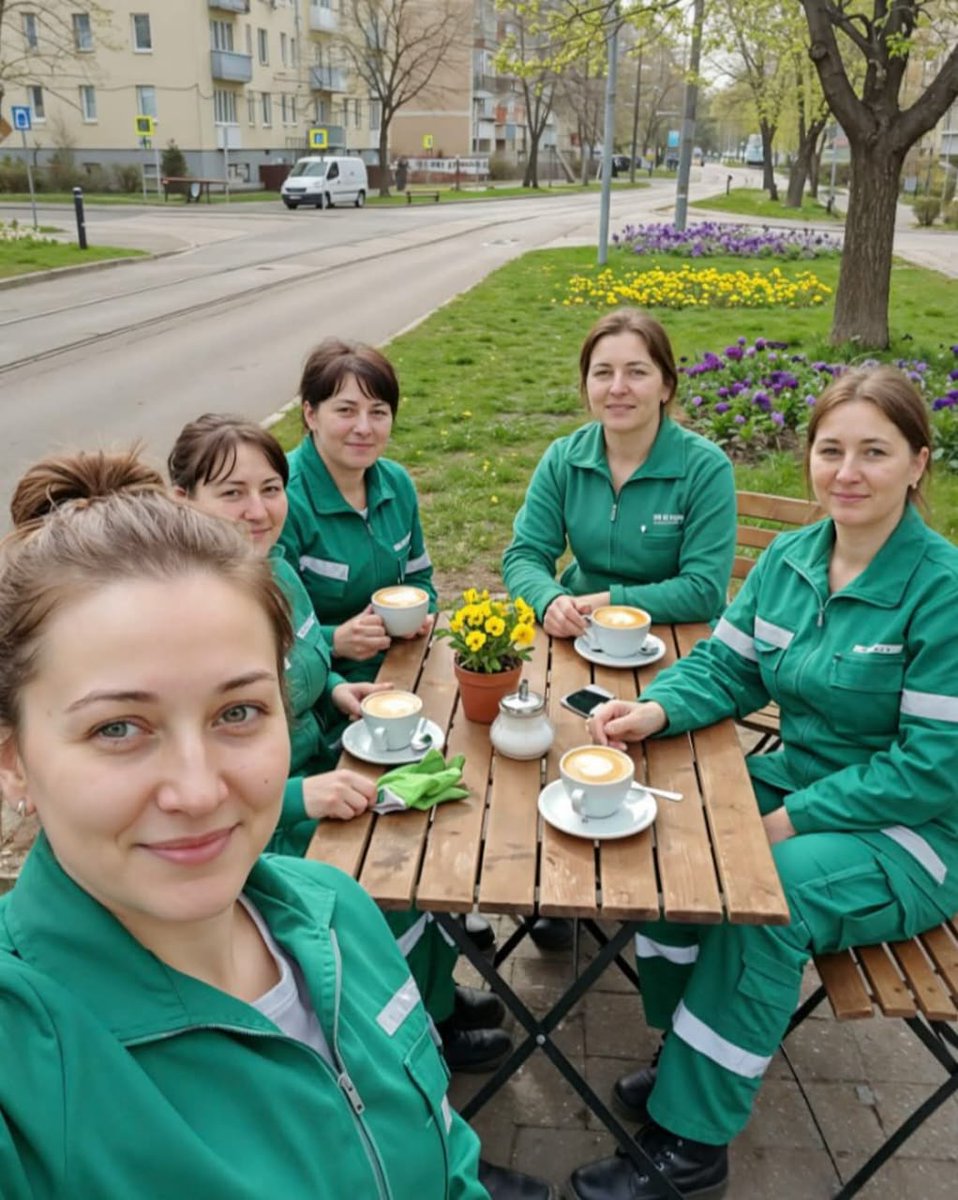 We are the cleaning ladies. If you're not having a hard time - say hello to us! ❤