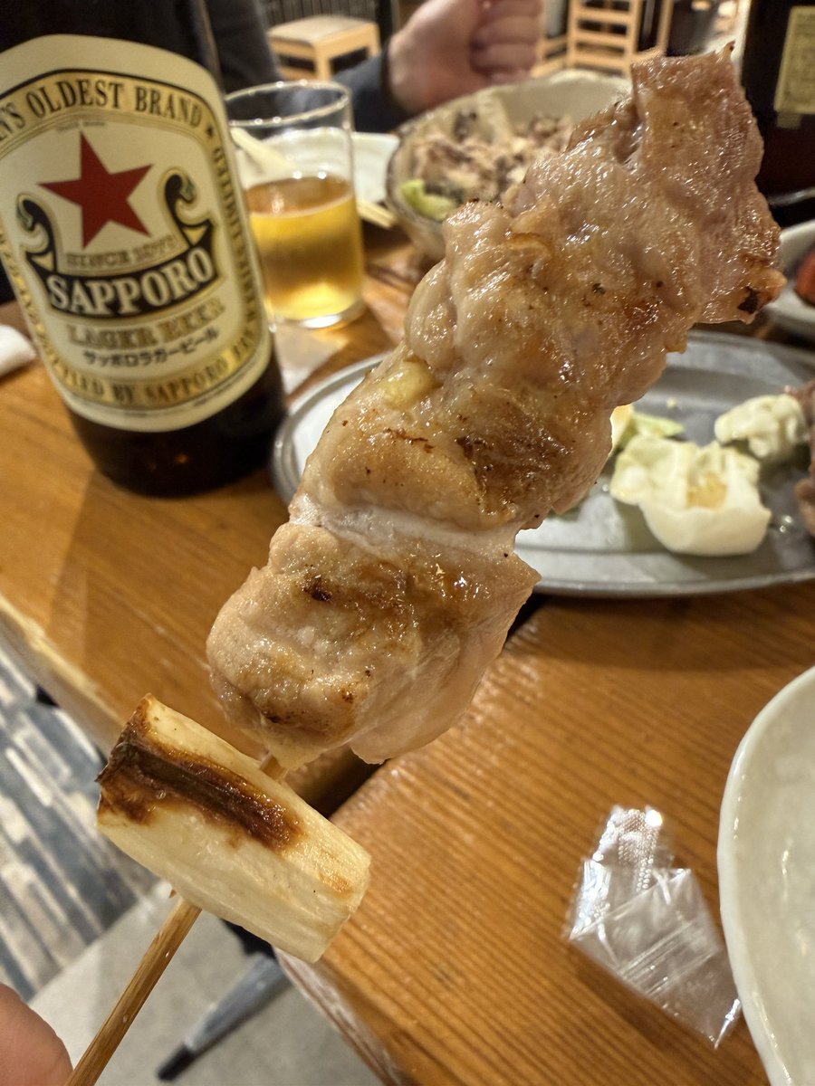 ネギま頼んだら
どちらかと言うとねぎ締めみたいなやつきた。