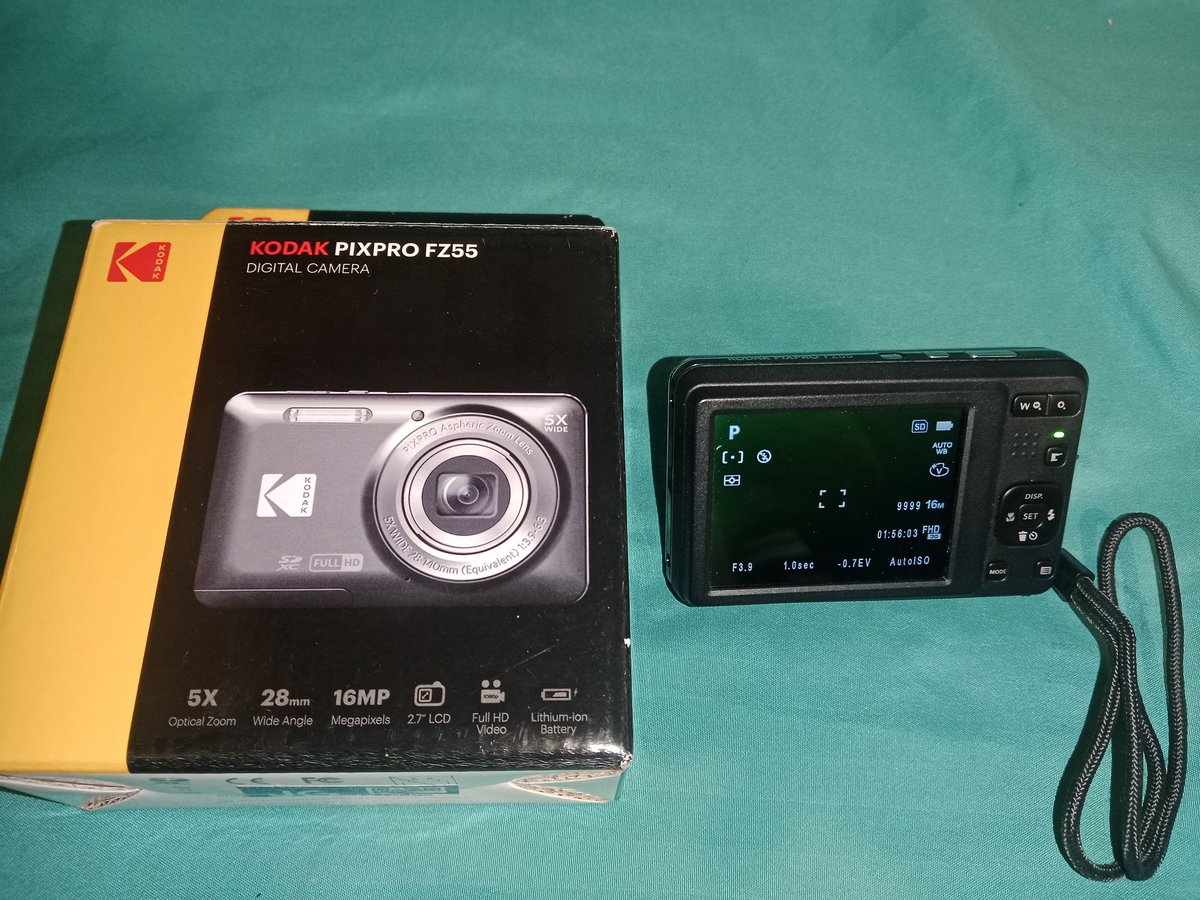 acideng12's tweet photo. Wts lfb ph kodak pixpro Fz55 rush selling! Digicam recorder  2026 camcorder willing to negotiate

Price - 8500
Orig price: 9491

-in condition - 10/10
-complete inclusions (strap, cord, box)
-bought from lazada last September 
-negotiable papo
-can do meetup po sm Manila https://t.co/792NADurRX