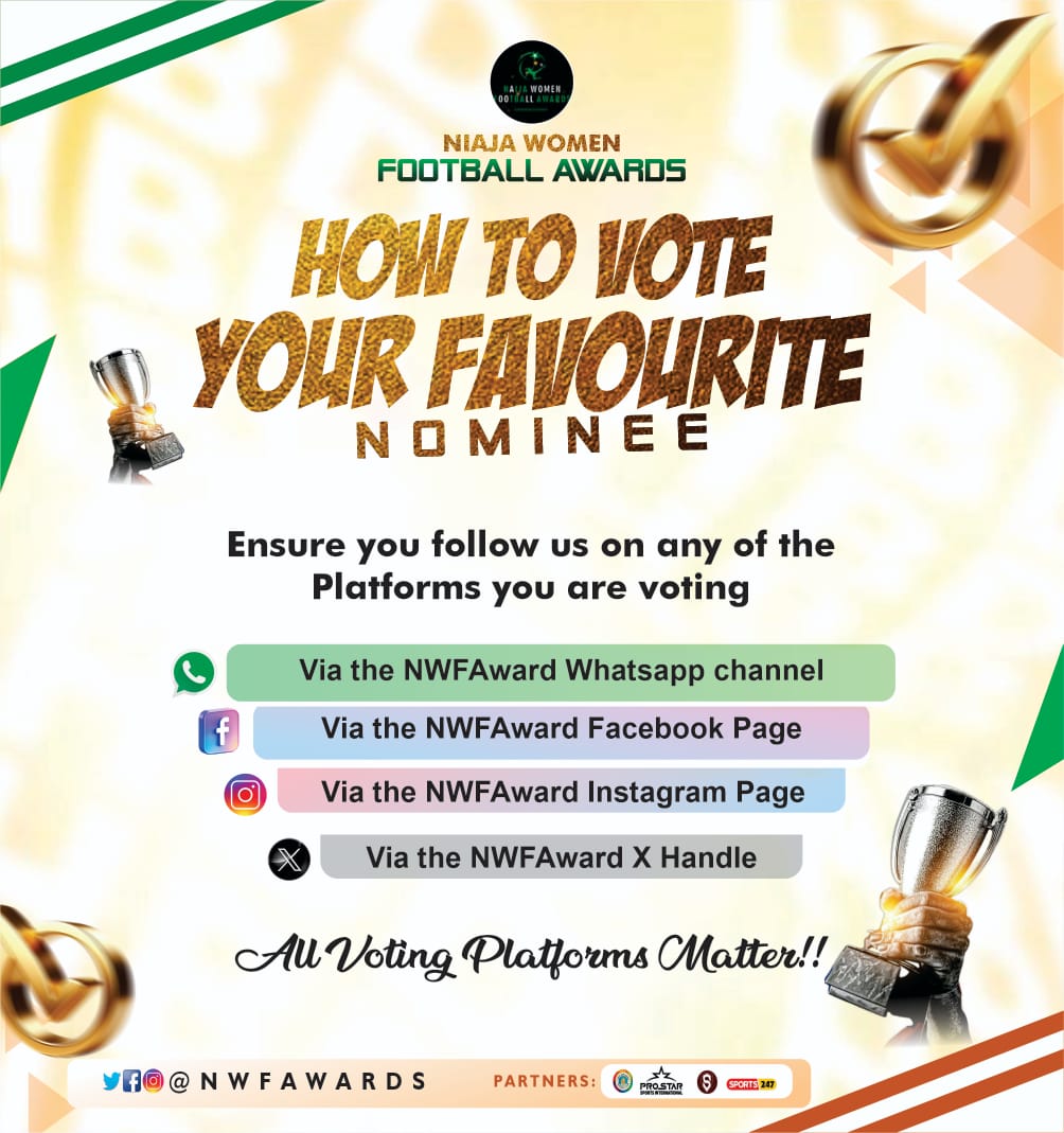 NWFAward's tweet photo. Voting Polls Open by 6pm on Tuesday, 10th February and closes at midnight on Friday 13th February, 2026 https://t.co/v62Nu8KQxp