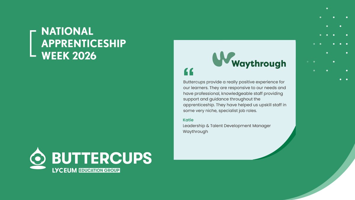 Buttercups Training tweet media