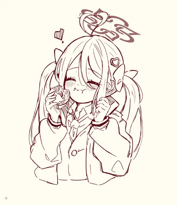 描いてるヨ。