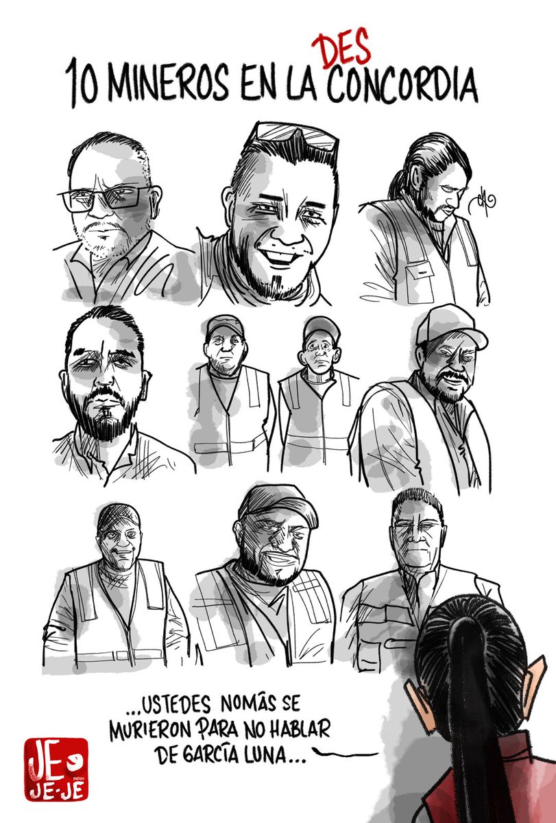 10 mineros en la (des) Concordia...

#jejejepolitico