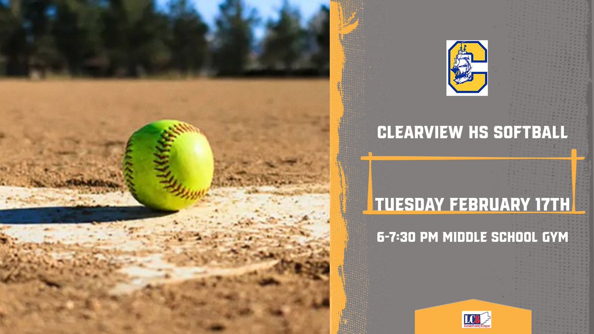 Clearview High School Softball tweet media