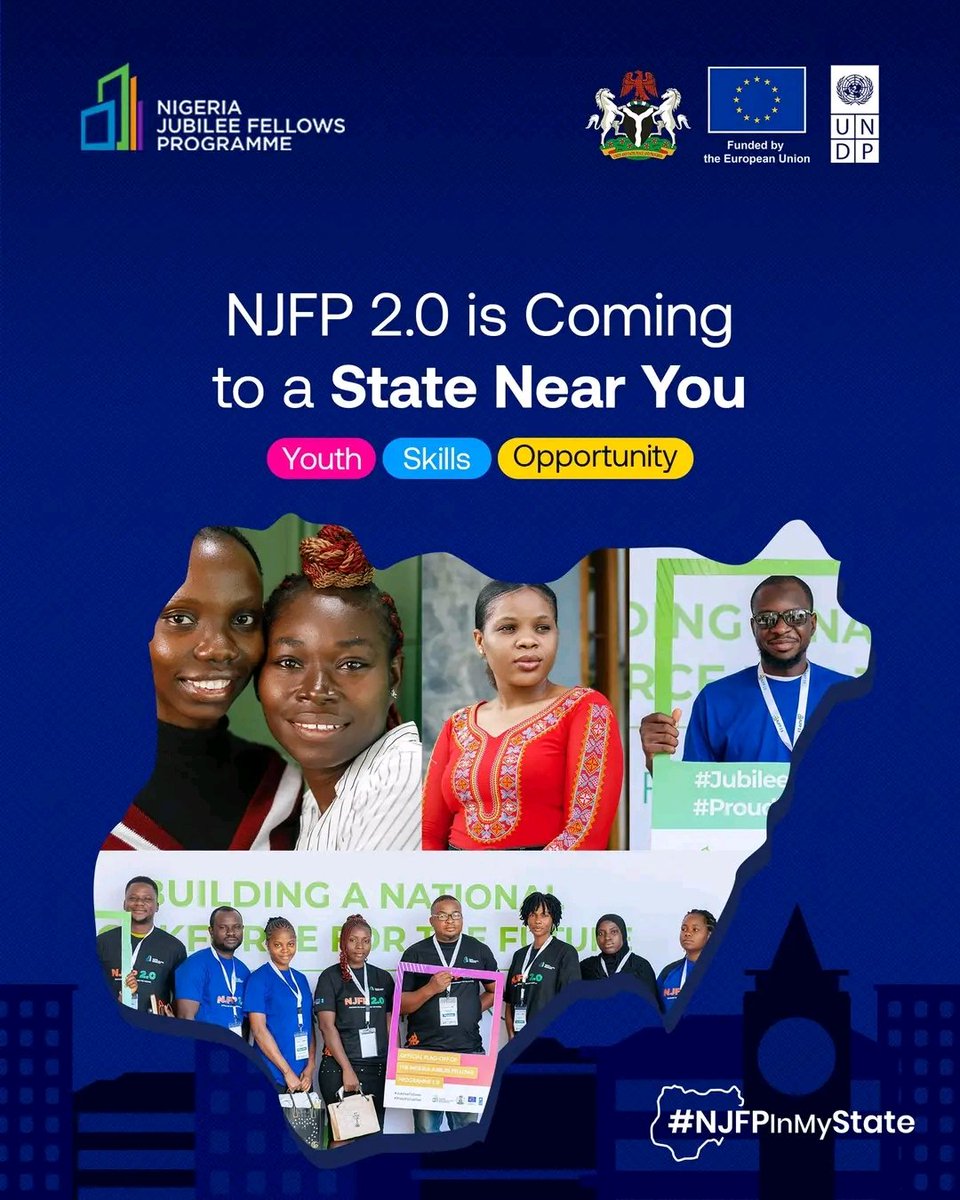 GeorgeDotimi's tweet photo. NJFP 2.0 Set to Empower Nigerian Youth with Skills and Job Pathways Nationwide
By George Dotimi (BOSTON ONLINE MEDIA)
https://t.co/OlhZtVlPlR
#bostononlinemedia
#NJFP2Point0 #NJFP #YouthEmpowerment #SkillsDevelopment #FutureOfWork #YouthOpportunities #EmpoweringYouth https://t.co/CTGGQgdQvk