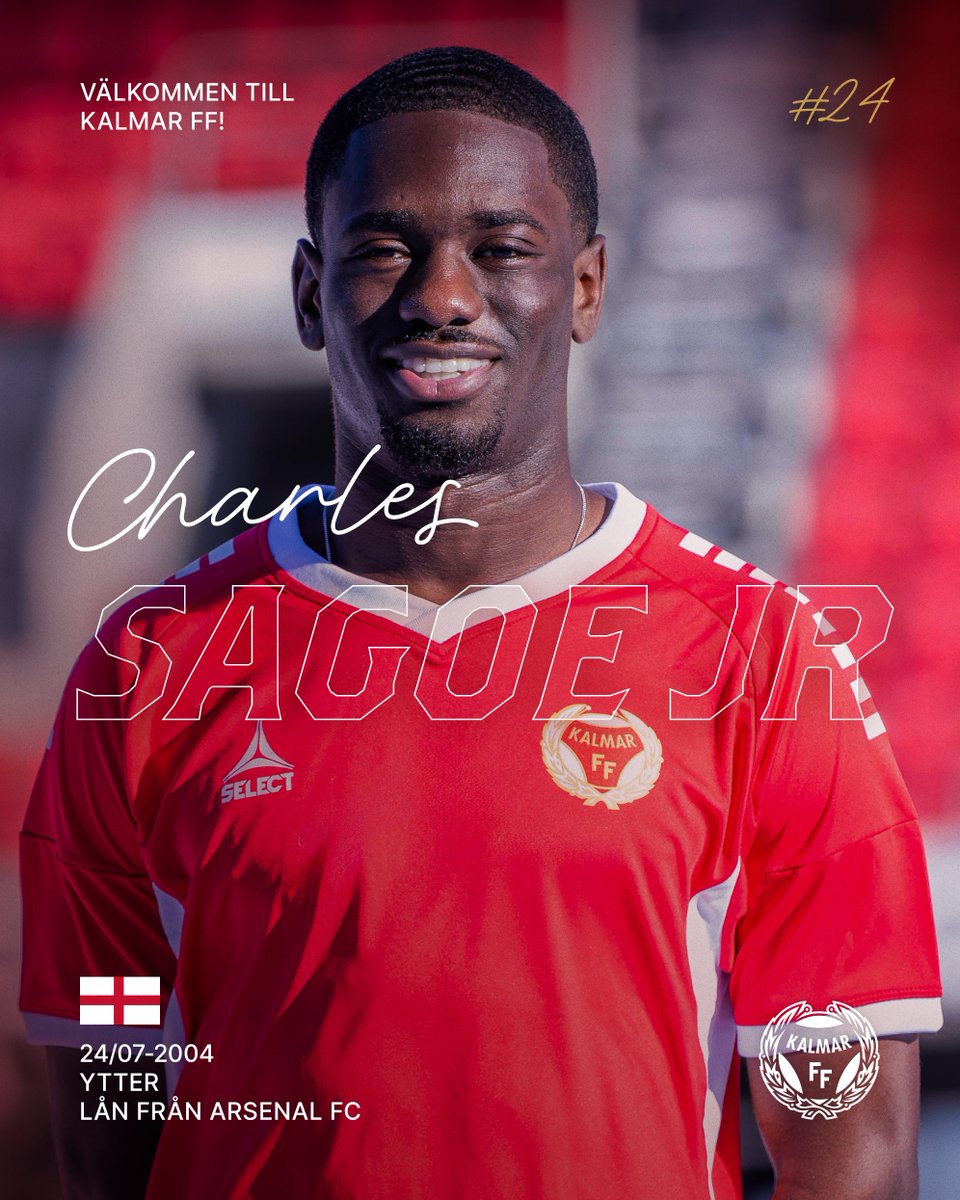 21-årige yttern Charles Sagoe Jr ansluter till Kalmar FF på ett lån som sträcker sig resten av säsongen.
kalmarff.se/valkommen-till…