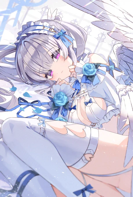 #私はこういう絵を描いています 天使さん多め
