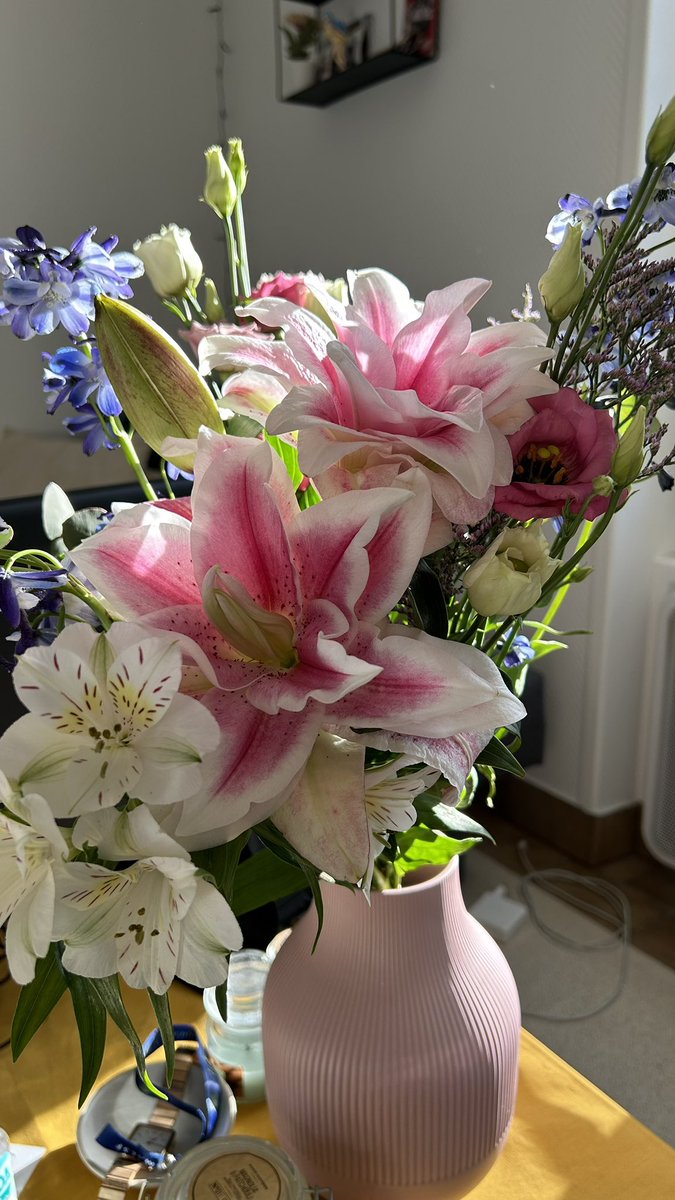 _sxrouh's tweet image. On vit à 500km l’un de l’autre, #il est venu me voir par surprise une fois avec ce magnifique bouquet