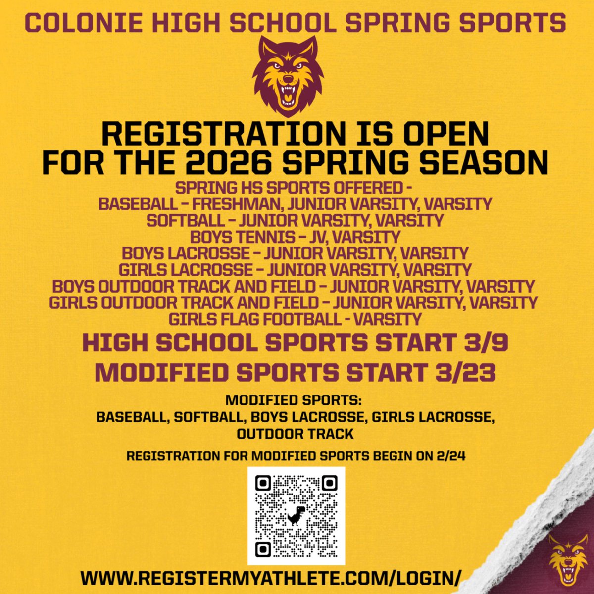 Colonie Athletics tweet media