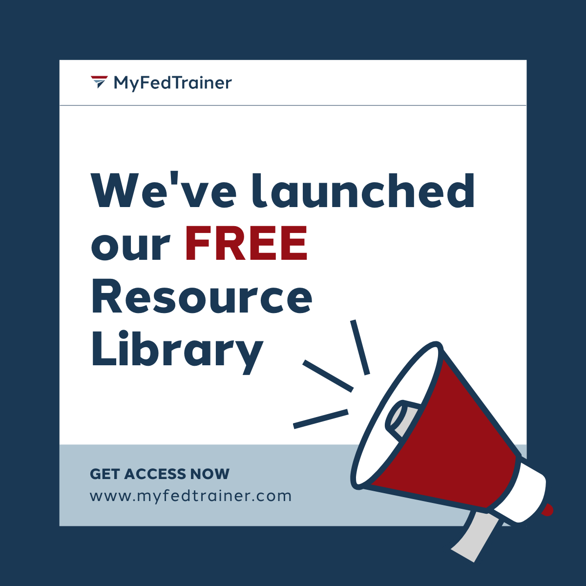 MyFedTrainer.com tweet media