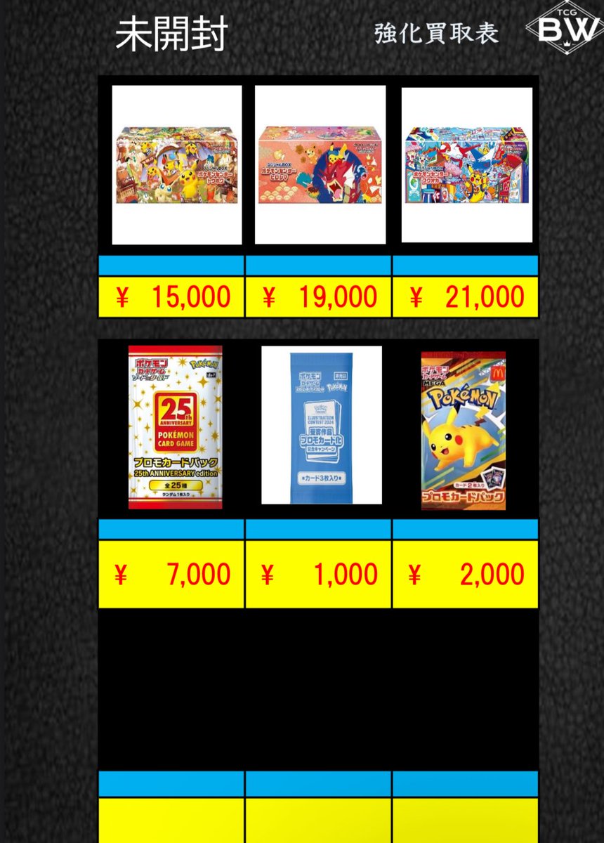 ポケカ未開封BOX3