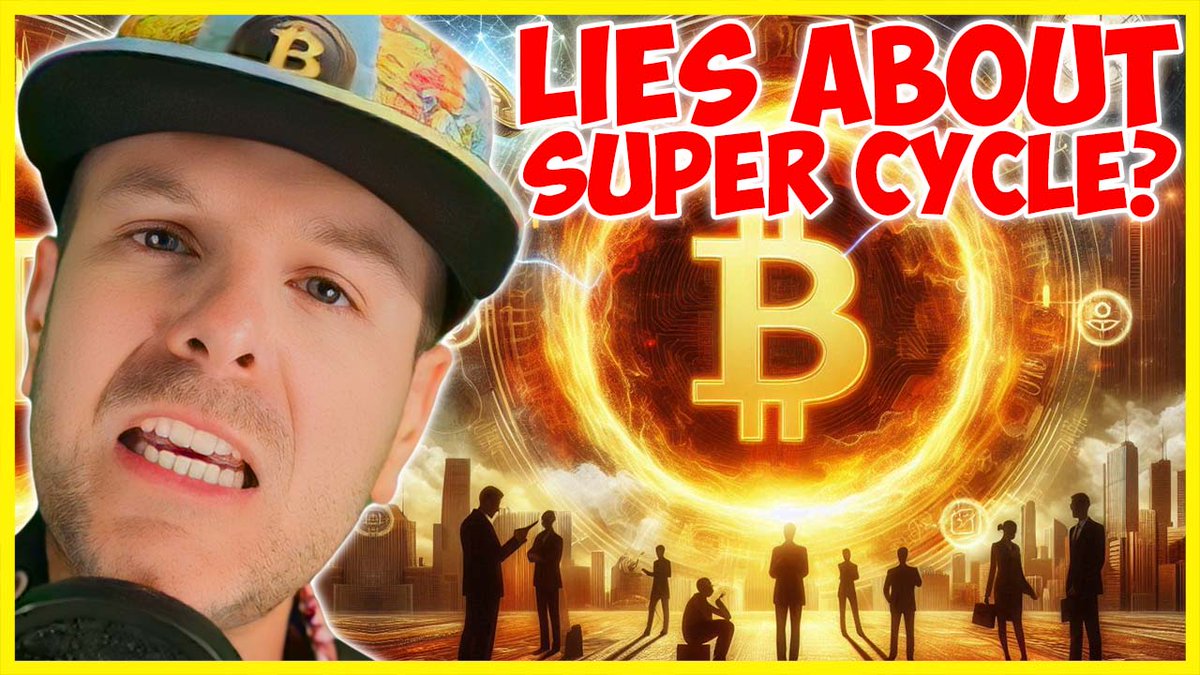 🛑WARNING🛑 THEY’RE LYING TO YOU RIGHT NOW ABOUT 4 YEAR CYCLE &amp; SUPERCYCLE –THIS HAPPENS INSTEAD

Brace yourself now!!! ⚡

Click Here and watch now: youtu.be/Lfm2PitFo5Y ⬅️✅