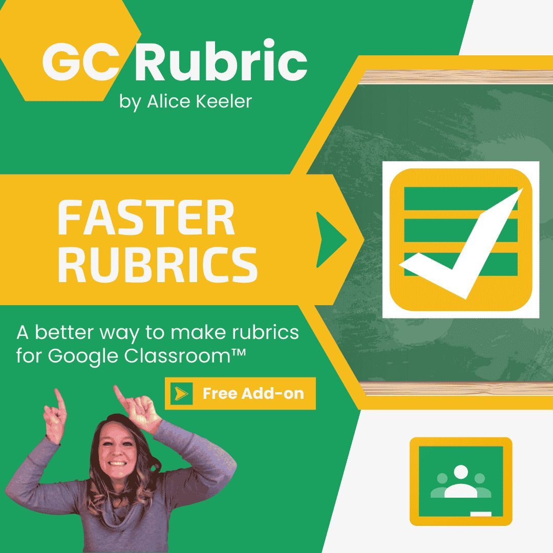 There are 3 options when you click on the Rubric button: Create rubric, Reuse rubric, Import from Sheets.

Use GC Rubric by Alice Keeler to make "Import from Sheets" the EASIEST option! 

💻 alicekeeler.com/2022/07/28/fas… 

#googleEDU #TeacherTech