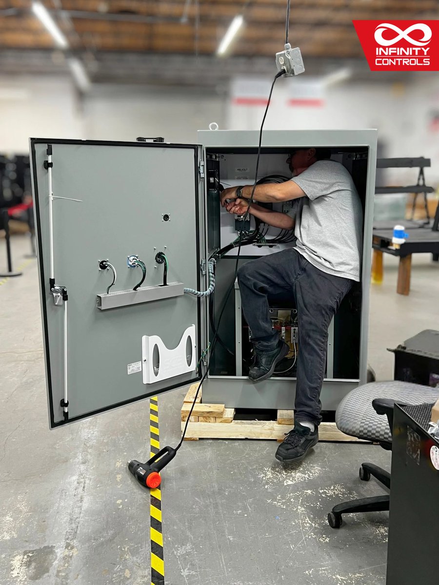 InfinityPanels's tweet image. At Infinity we're really INTO our work! 👀

Start your project today: Inf-ind.com

#electrical #satisfying #journeyman #schniderelectric #panelbuilding  #UL508A #IndustrialControlPanels #OEMManufacturing #MachineBuilders #IndustrialAutomation