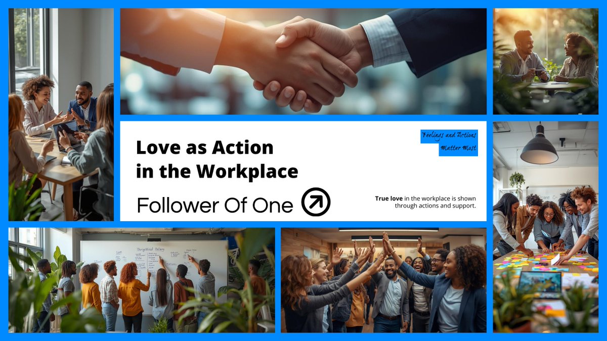 FollowerofOne1's tweet photo. Most of us think love is something we feel or say—but in the workplace, it’s usually something we either do… or don’t. And the people around us can tell the difference long before we ever say a word.

want to read the whole article comment below https://t.co/hvtGhV1QiZ