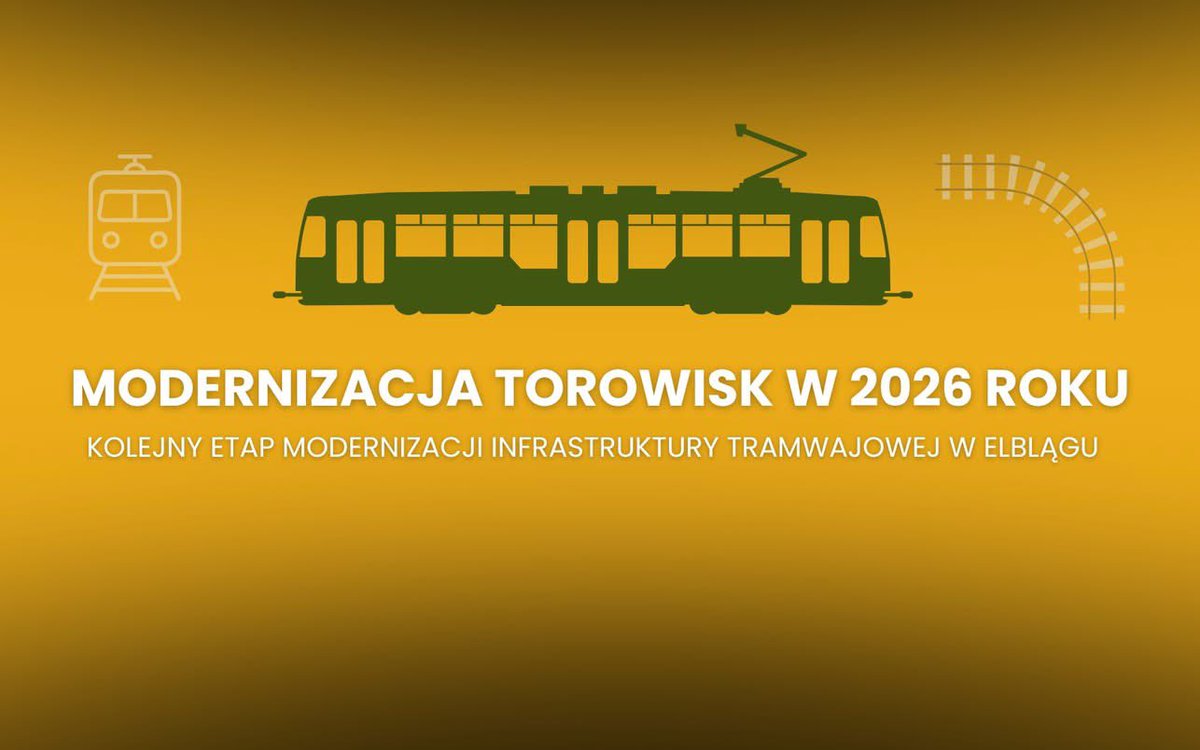 Czas na remont kolejnych odcinków torowisk, aby nowy tabor mógł bezpiecznie i komfortowo kursować po całej sieci tramwajowej w <a href="/MiastoElblag/">Miasto Elbląg</a>. 
Szczegóły: elblag.eu/aktualnosci/ko…