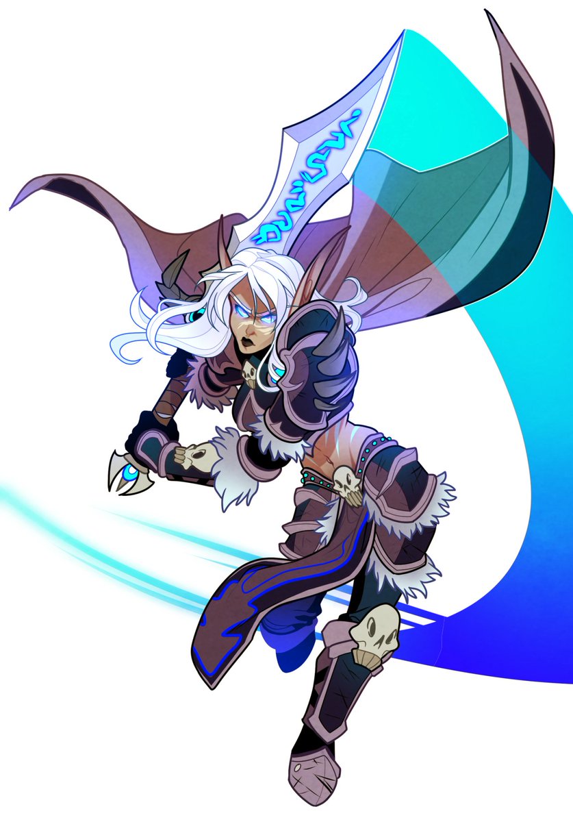 FelboundPhoenix's tweet image. Oh right, the real reason I have so much play time on a death knight. ❄️

Ethelinda by Whinecraft (Omoshiroi)

#warcraft #worldofwarcraft #warcraftart