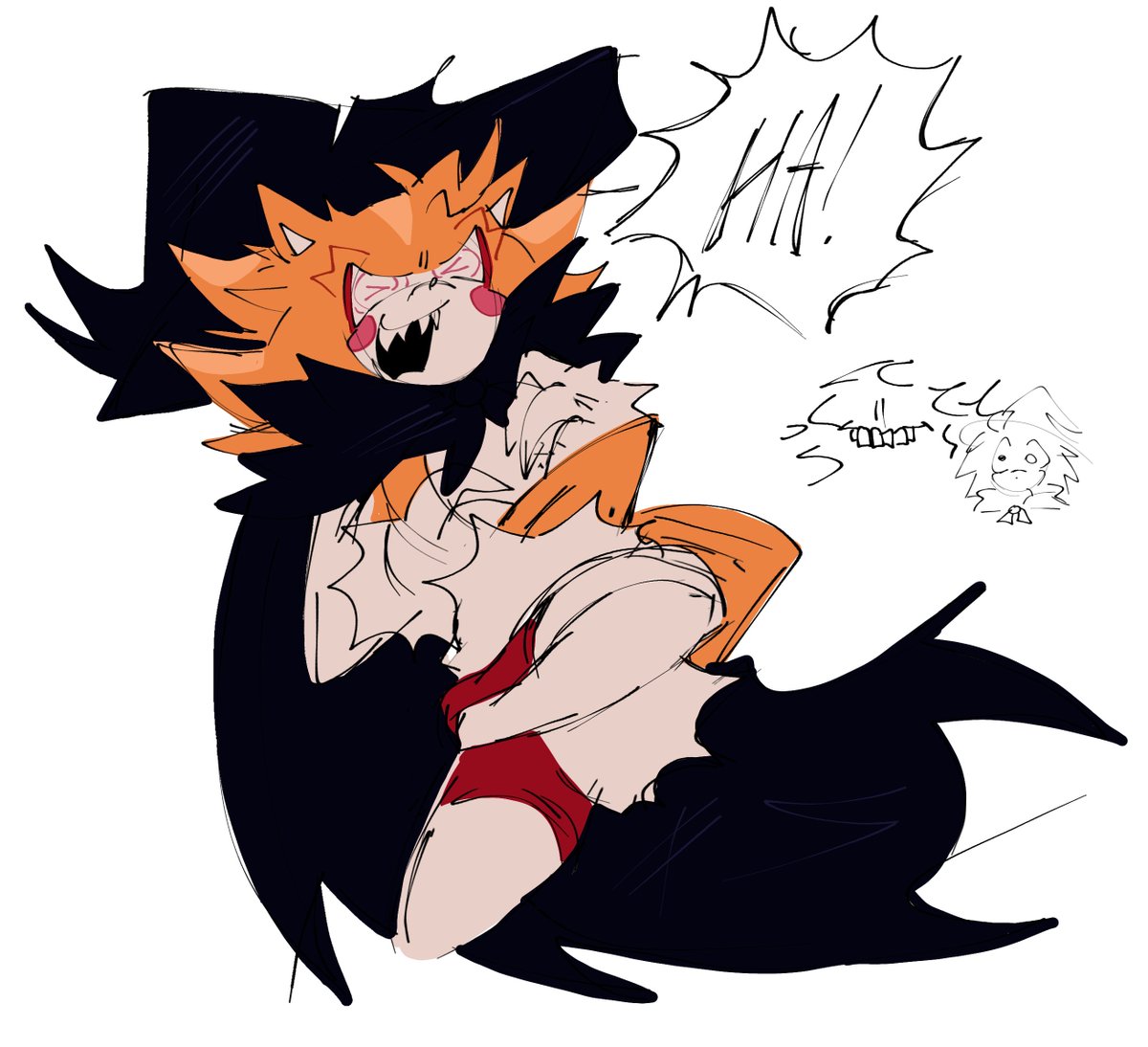 little celebratory doodle i did 4 the new om fleetway thang.