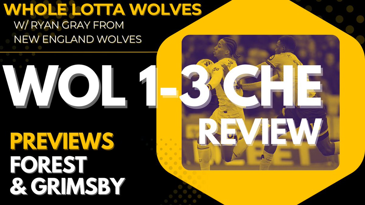 wlwpod's tweet photo. NEW POD 🎙️ Back 2 Back 4

@Ryan26Gray from @westernmawolves is our guest to discuss the #WOLCHE loss, featuring two new debuts. Then we look to a busy week with Forest in the league and Grimsby Town in the FA Cup #wwfc

🎧 https://t.co/q10lmhSSEx
📺 https://t.co/CgthkbaO67 https://t.co/69q1pAm3JY