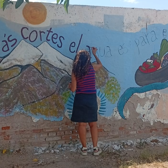 PChilecito's tweet photo. 🎨🌱PINCELADAS DE VIDA: CUANDO EL ARTE HABLA POR NONOGASTA

5º Encuentro de #Muralistas 2026, “Pinceladas de Vida” movida que usa el arte para decir lo que el pueblo siente
https://t.co/QNuvYaYTt0 https://t.co/O9iIiDKzD3