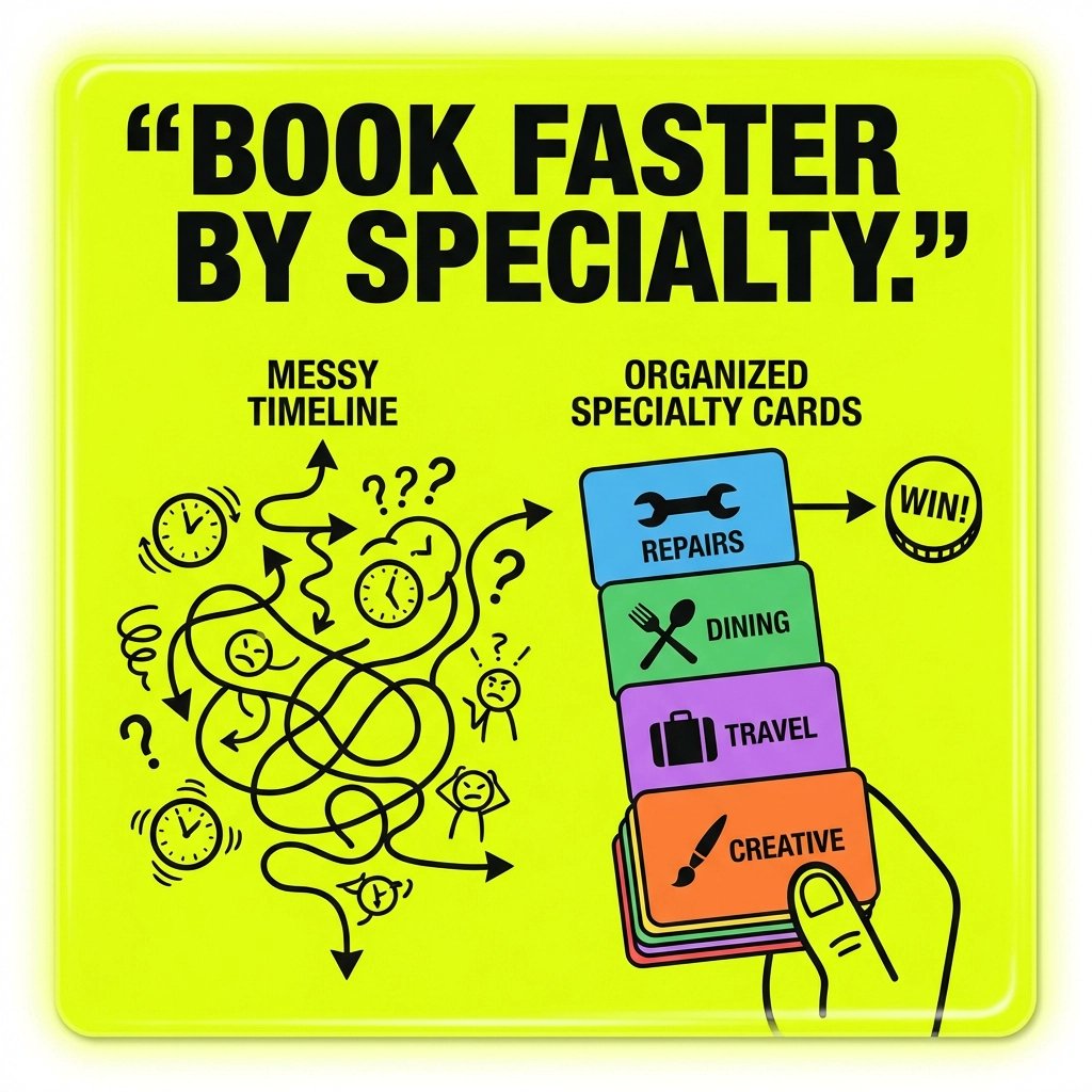joinoutline's tweet photo. Switching to organizing your work by specialty: NOT by timeline: is the new standard for visual creators who want to get booked fast. Stop scrolling, start booking. Ready to win at client bookings? #portfolioorganization #outline #swipeableportfolio #visualcreators https://t.co/OkenlZ6vyp