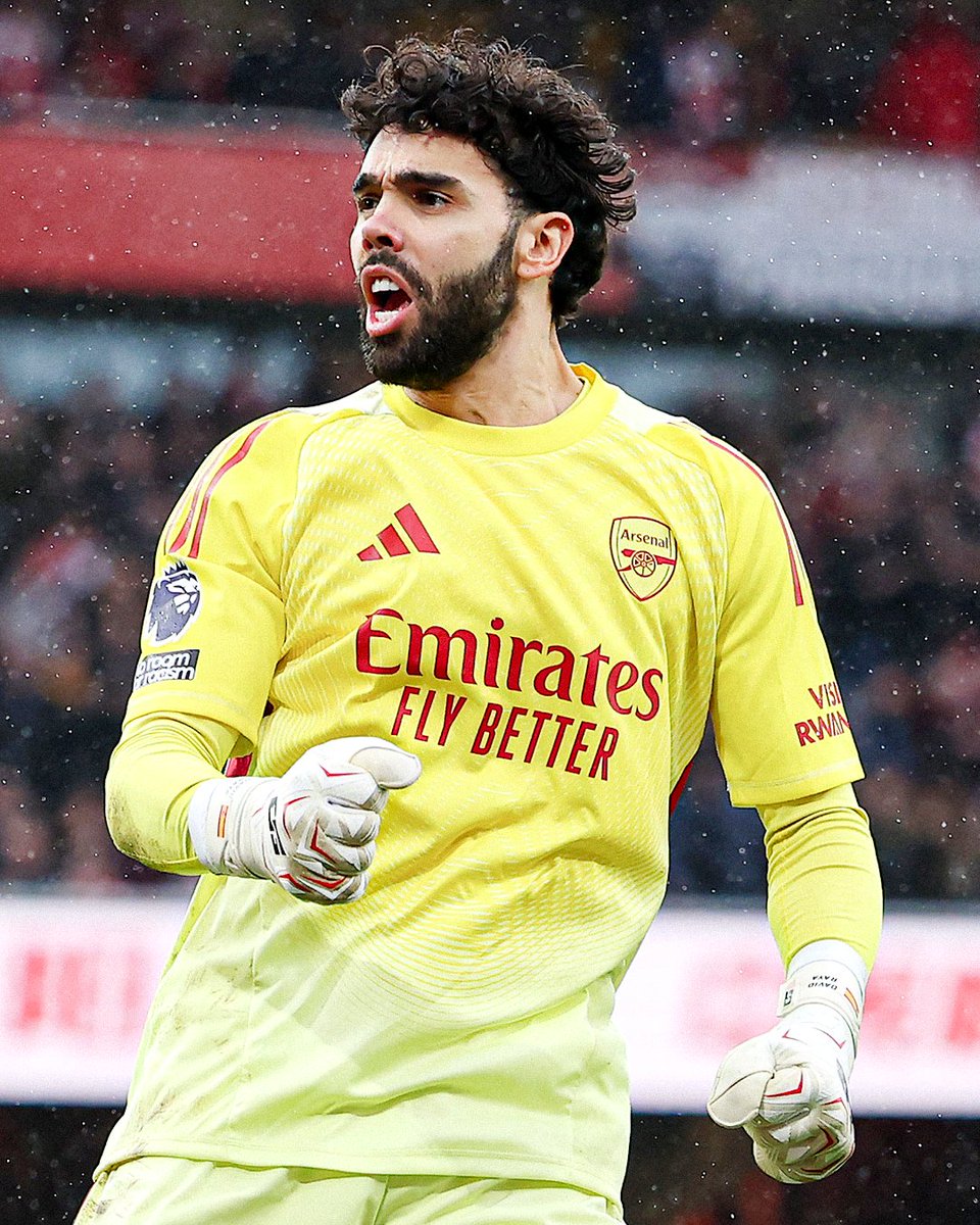 With 13 clean sheets, David Raya won the Premier League Golden Glove last season, in 38 games.

He's already matched that total this season, in just 25 games 🤯