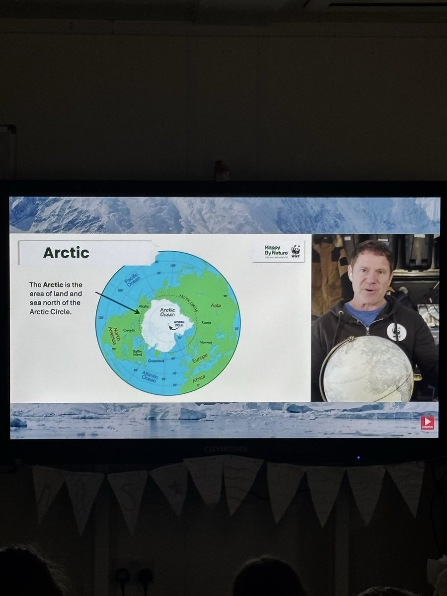 Whitchurch1's tweet image. For our science lesson today Year 6 have joined @SteveBackshall for his live lesson on Polar regions.  #wpsscience