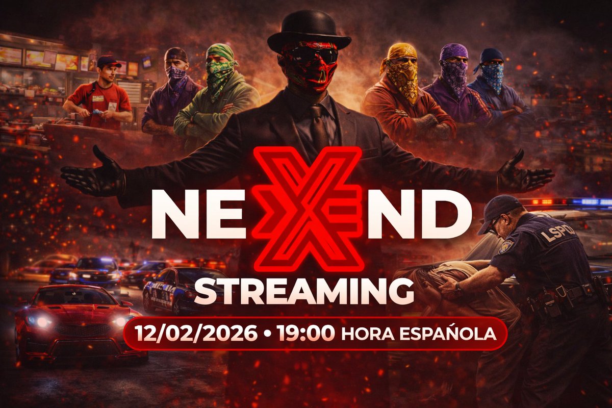 Primera presentacion del servidor.... ⏳⏳⏳
twitch.tv/nexendrp