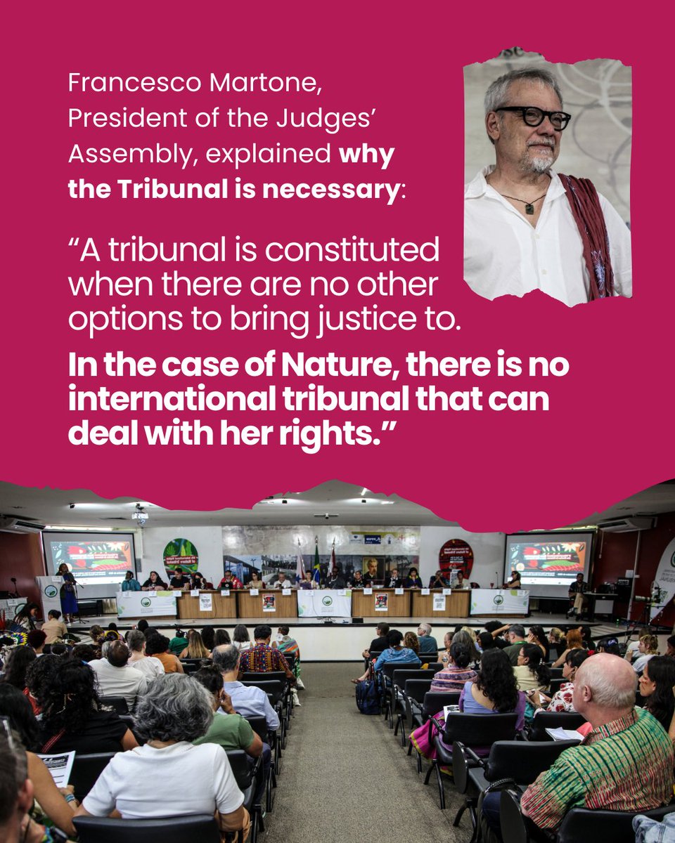 International Rights of Nature Tribunal tweet media