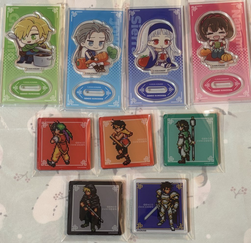 譲渡】 幻想水滸伝 幻水 セリア 出）アクスタ：グレミオ ジョウイ