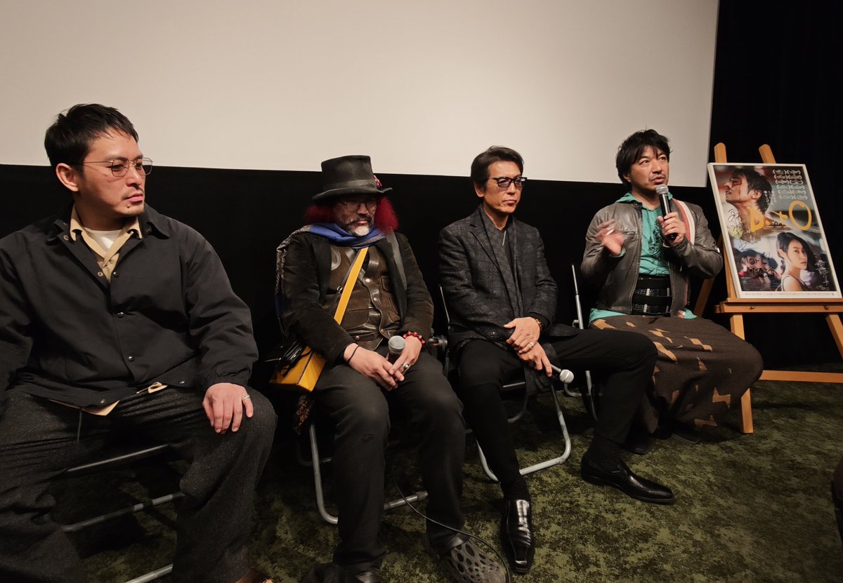 mtsmry0120's tweet image. #DitO リバイバル上映に！劇場の大画面で蘇るあの感動をもう一度😭
上映後は日本統一の平川役の松田さんも登壇！結城さん演じる菊村とは直接的な共演はなかったですが、何やら今後楽しみなお話も…？

印象的な劇伴のドラムは神山の心臓の音、というお話が特に印象に残ってます🥹上映は明後日まで！