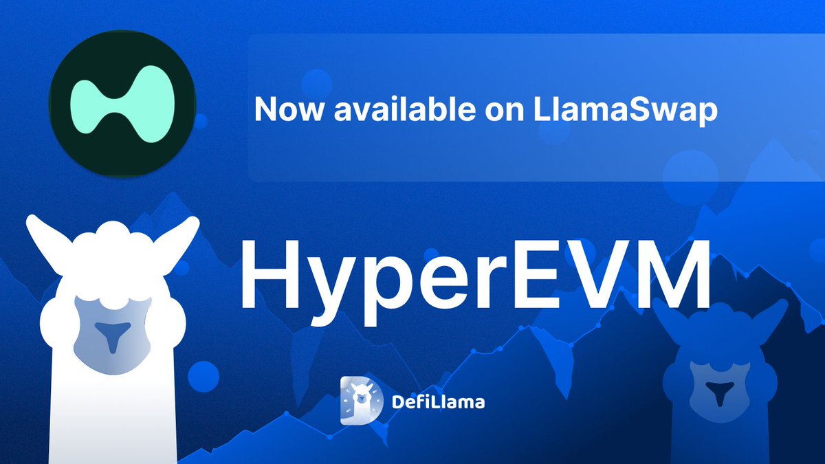 LlamaSwap is now live on HyperEVM.

Find the best-execution across DEX aggregators, with no additional fees.