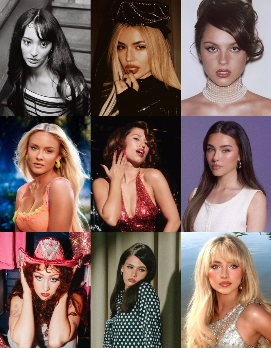 adelehaulic's tweet image. category is: ACTUAL gen z female vocalists