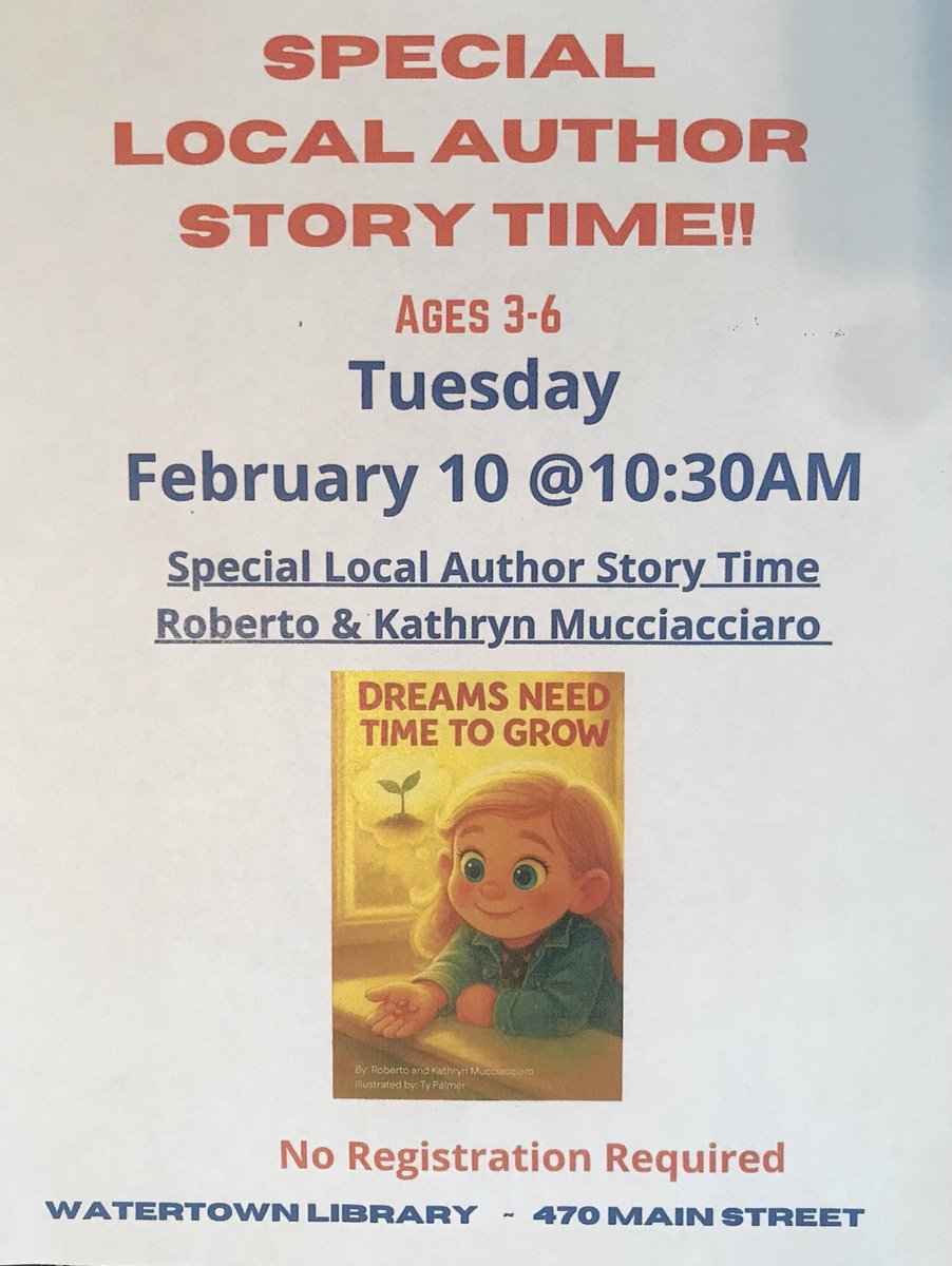 Watertown Library CT (@wtnlibraryct) on Twitter photo 