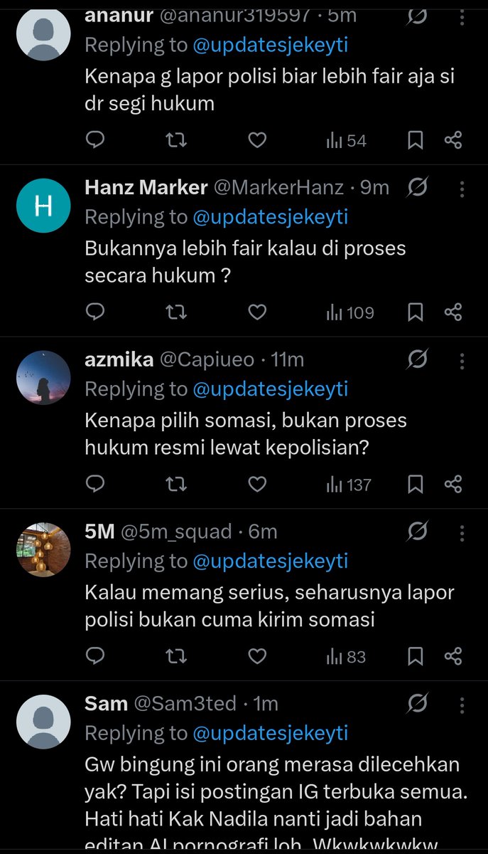 febrynech's tweet image. Gila buzzer di replynya.
Narasinya sama semua.

Tolol emang FTL.