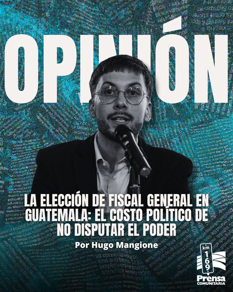 “El “pacto de corruptos” aprendió y sabe jugar a este juego político. La pregunta es: ¿existe del otro lado, es decir, de quienes pretenden un Ministerio Público que responda a intereses legítimos y democráticos de la sociedad, ese nivel de estrategia, de coordinación y de