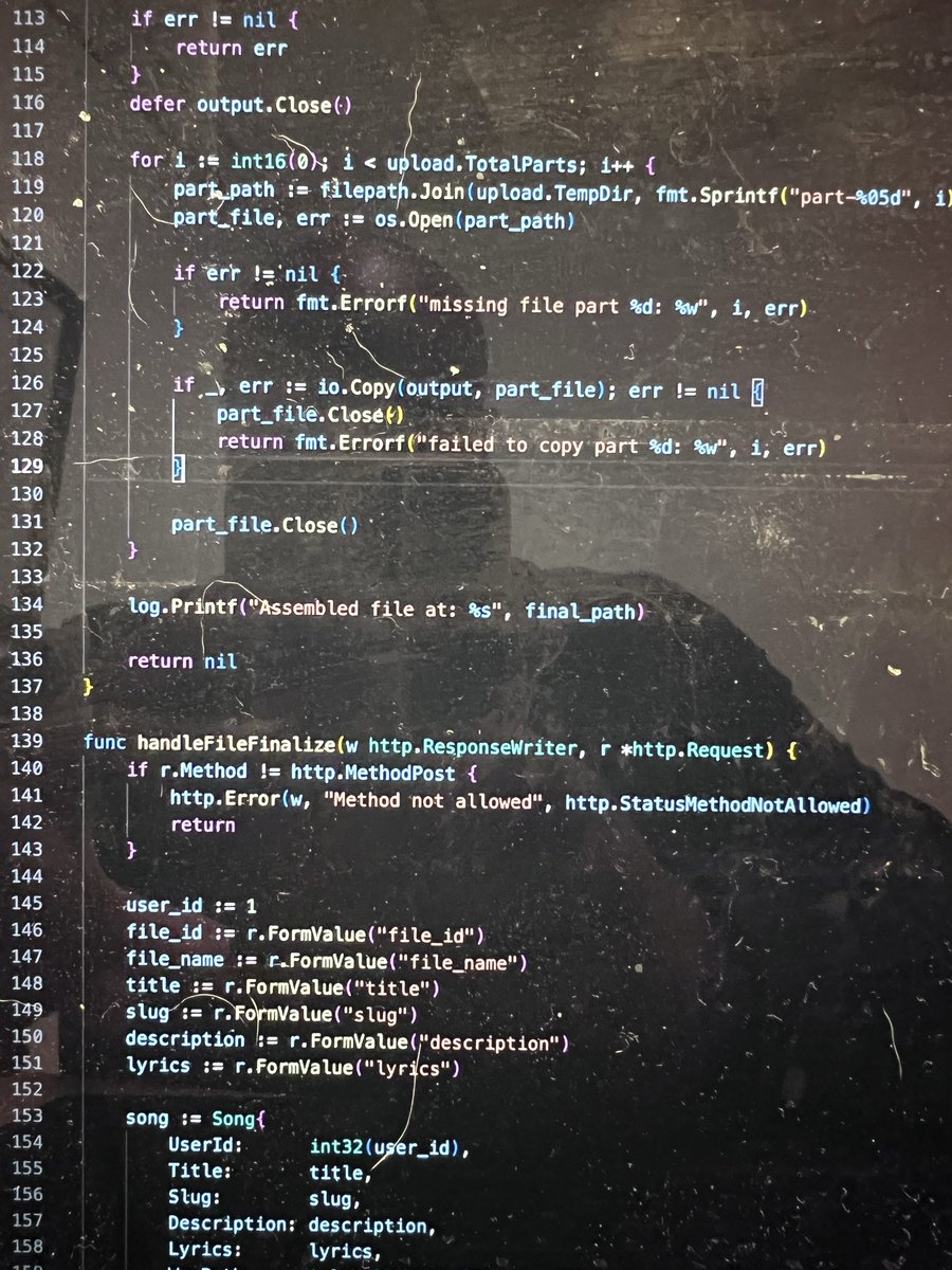 Working on a new website for my music. Currently working on chunked file uploads so I can upload a whole album at at time, long videos, hi-res images, whatever smoothly and cleanly