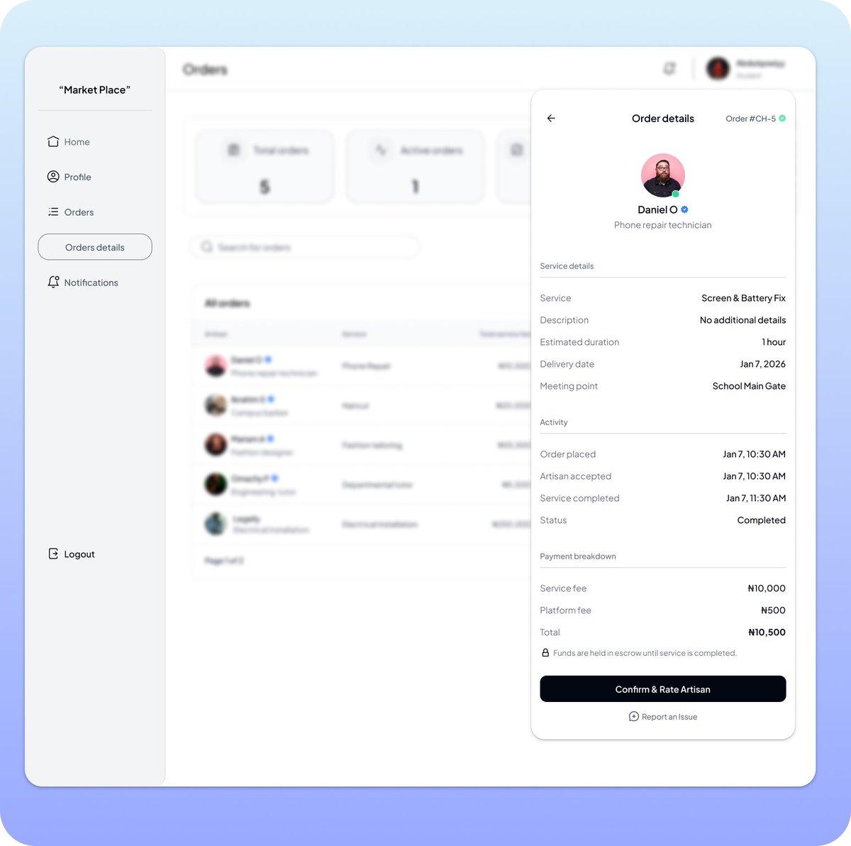 Abduljcg's tweet photo. School is currently taking most of my free time, 

Finally sat down to push this dashboard past the grayscale phase. It’s a work in progress from my drafts,  

How’s the layout looking to you guys? #UIUX #DesignProgress #BuildInPublic https://t.co/bsKPWkps4r