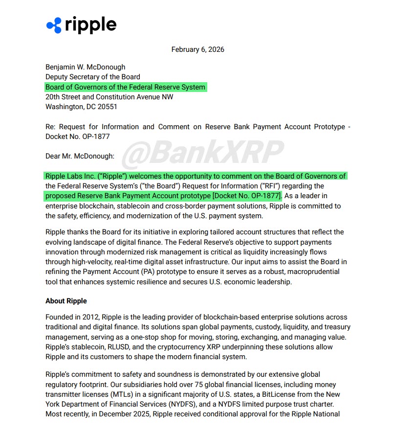 𝗕𝗮𝗻𝗸XRP tweet media